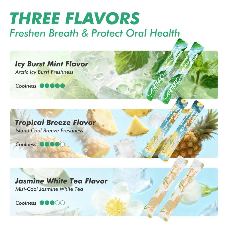 CEELIKE Mouthwash Value Set, Large Capacity, Travel-Friendly