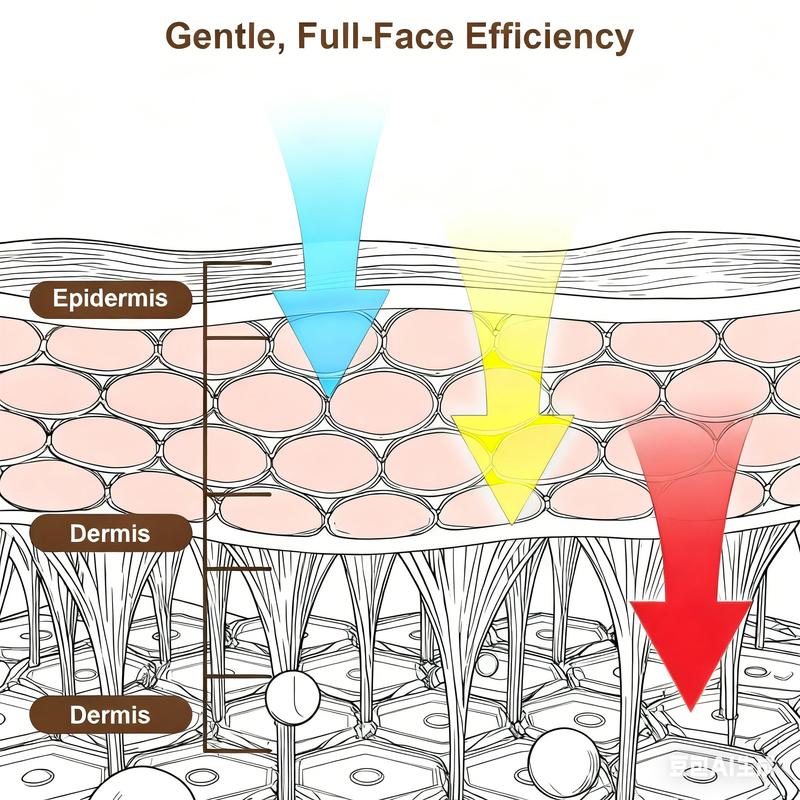 AIUO Upgraded 7-Color LED Light Therapy Mask Wireless Rechargeable Facial Care Device Red Light Multi-Mode Skincare Daily Beauty Routine Gift for Women Valentine's Day Gift