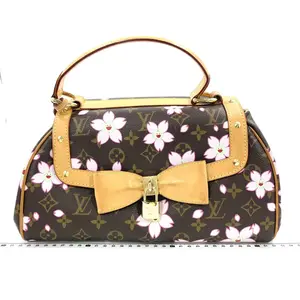 Pre-owned Louis Vuitton canvas Tote Bags lv × Takashi Murakami Cherry Blossom