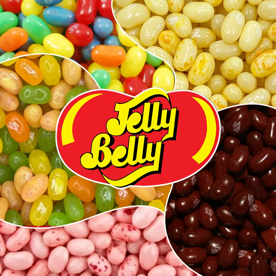 Jelly Belly Custom Pick Your Own Mix 1lb | Build Your Own 2-Flavor Exotic Jelly Beans Bag (8oz each) Gourmet Candy Mix-and-Match Sweet Treat