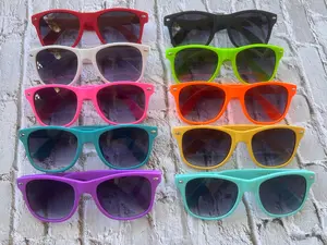 Frosted wayfarers