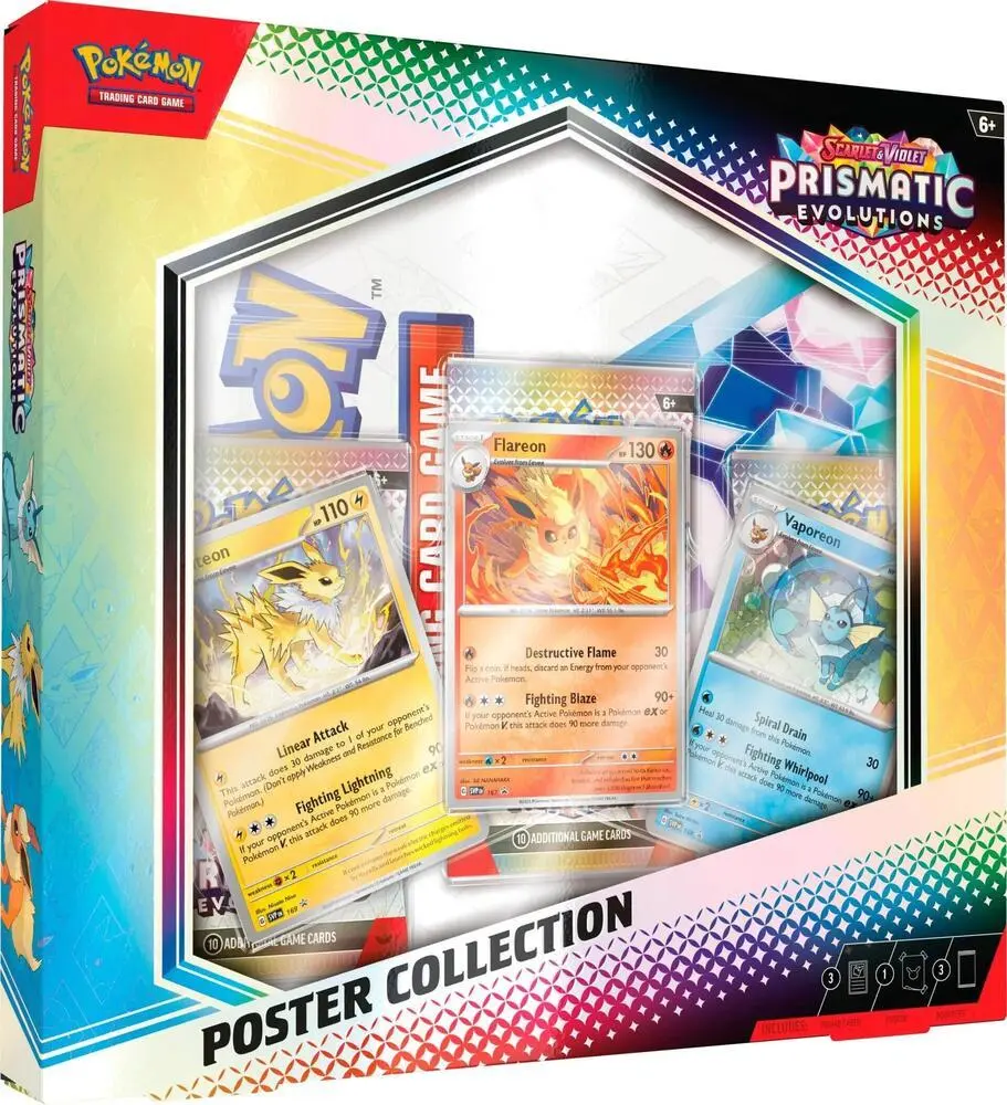 Pokémon TCG Prismatic Evolutions Poster Collection