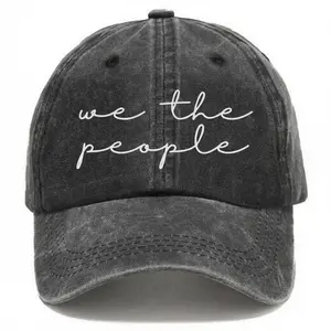 We The People Washed Hat, No Kings Protest Cap, 28 March No King Rally Hat, Political Protest Cap, Anti Trump Hat, Human Rights Anti Maga Cap