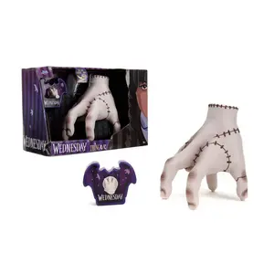 Jada RC Wednesday - The Thing Toy for Adults and Kids Ready-to-Run with USB Rechargeable Controller and AAA Batteries Included