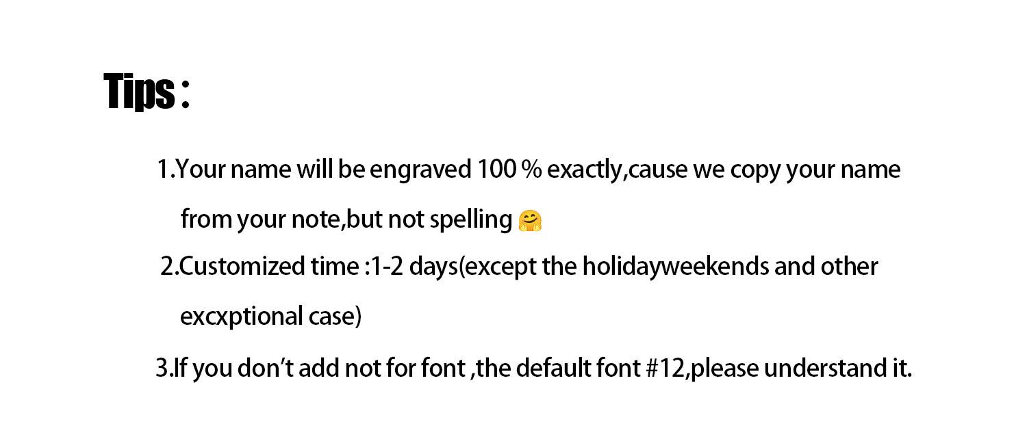 511 Customized Engraved Personalized Glossy Pendant Titanium Steel Rectangle Necklace Valentine's Day Gift