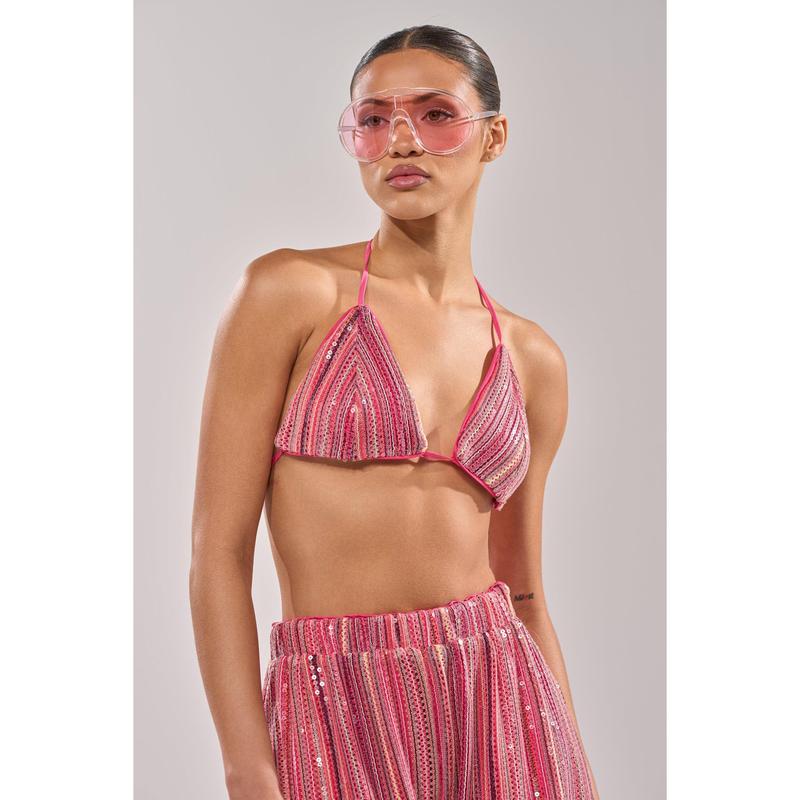 TAYLOR SEQUIN BRALETTE