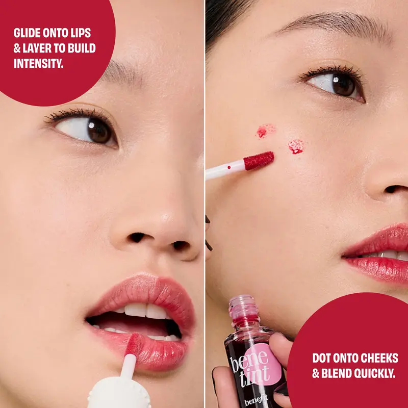 Product Introduction of Benefit Cosmetics Benetint Liquid Cheek Blush Stain & Lip Tint 10