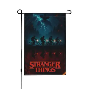 Stranger Things Season 5 Garden Flag 12x18 Inch Double Sided Decoration for Outside Yard