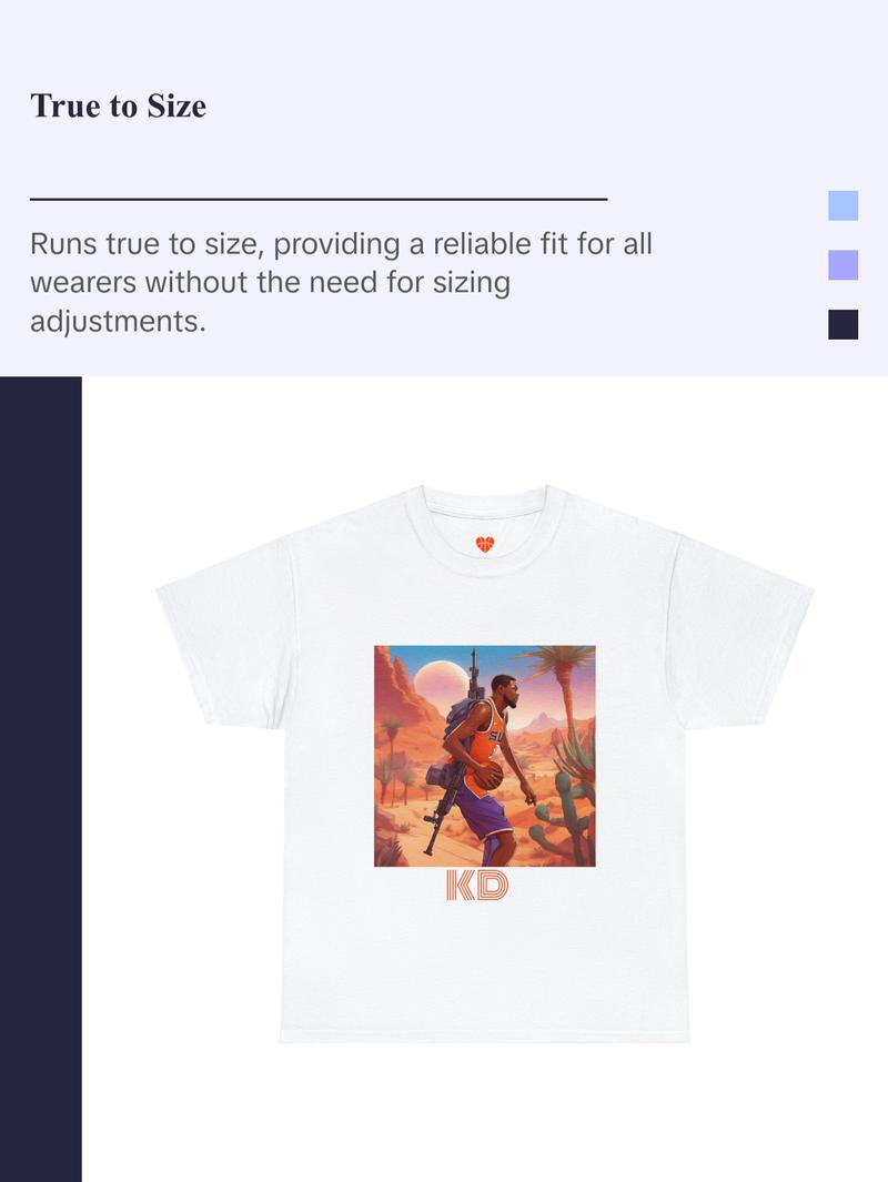 🏀🎯🔥Phoenix Suns KD SNIPER DURANT Unisex Heavy Cotton Tee🏀🎯🔥