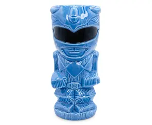 Geeki Tikis Power Rangers Blue Ranger Ceramic Mug | Holds 16 Ounces