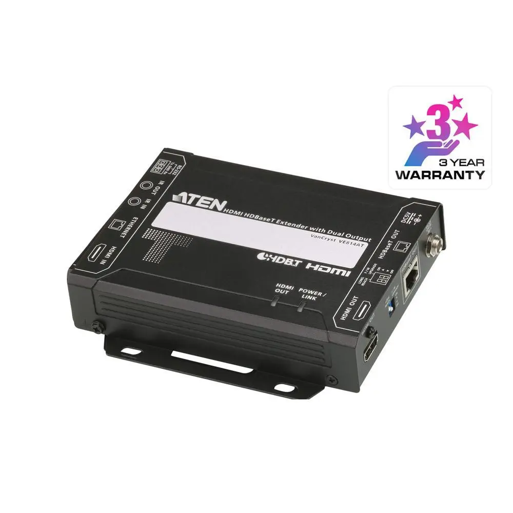 ATEN VE814AT HDMI HDBaseT Transmitter with Local Output (4K@100m) (HDBaseT Class A)
