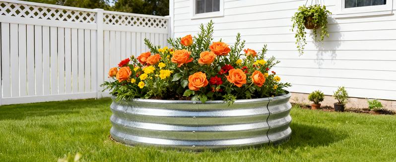 Round Fire Ring Pit Outdoor Camp Firepit Heavy Duty Galvanized Steel Foldable Outside Wood Burning Bonfire Fire Pit Ring for Camping Backyard Garden Beach Yard Gatherings