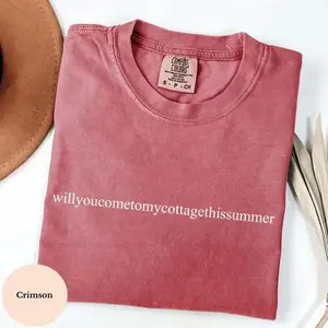 Comfort Color Will You Come to My Cottage This Summer Shirt, Hockey Shirt, Gift For Movie Lover, LGBTQ Movie Merch