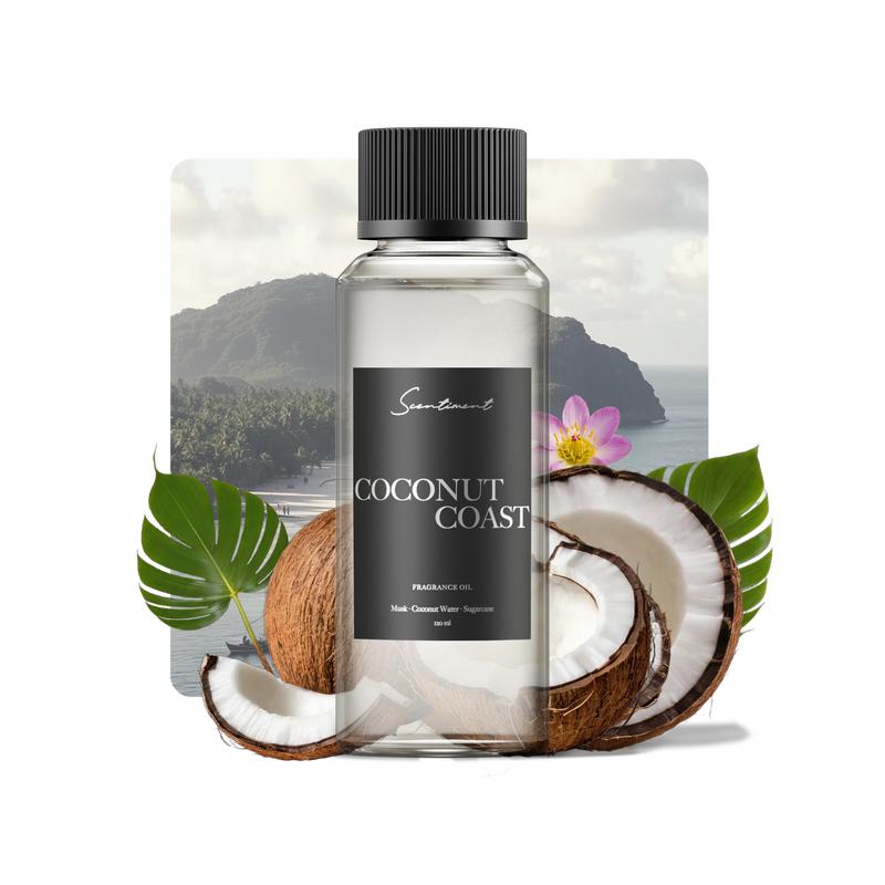 Coconut Coast - Home Fragrance Oil Scent Smooth Eucalyptus Tropical Eucalyptus Tropical