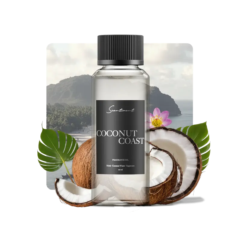 Coconut Coast - Home Fragrance Oil Scent Smooth Eucalyptus Tropical Eucalyptus Tropical