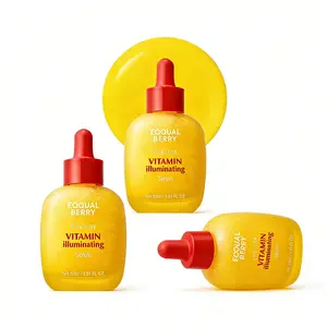 3PCS EQQUALBERRY Vitamin Illuminating Cream – Vitamin C & 5% Niacinamide + 3% TXA Dark spots Cream Ceramide Barrier Strength Glowy, Lightweight Hydration holiday gifts (1.69 fl.oz 50ml)