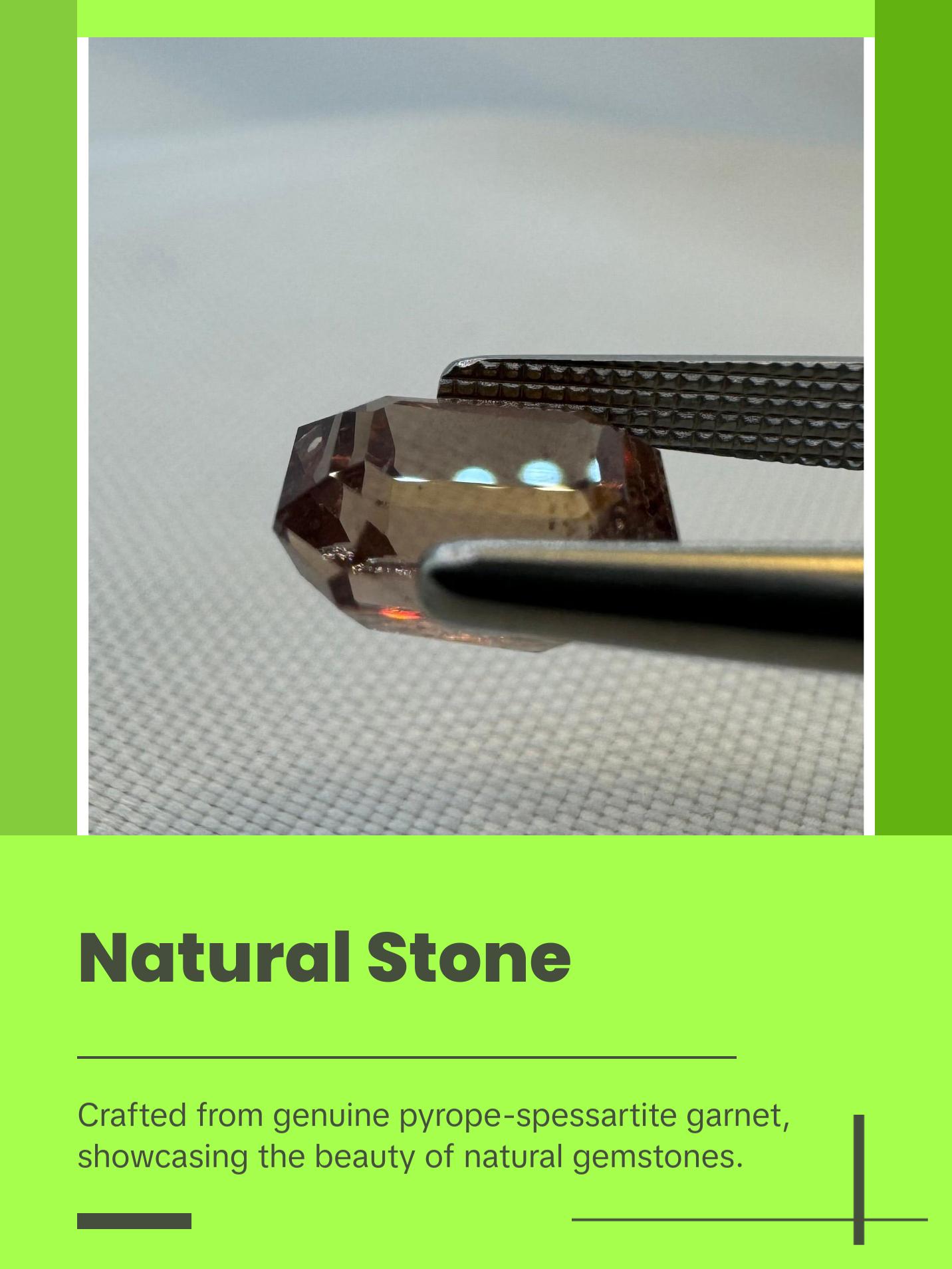 Natural Pyrope-Spessartite Color Change Garnet - 2.63ct - Octagon Step Cut