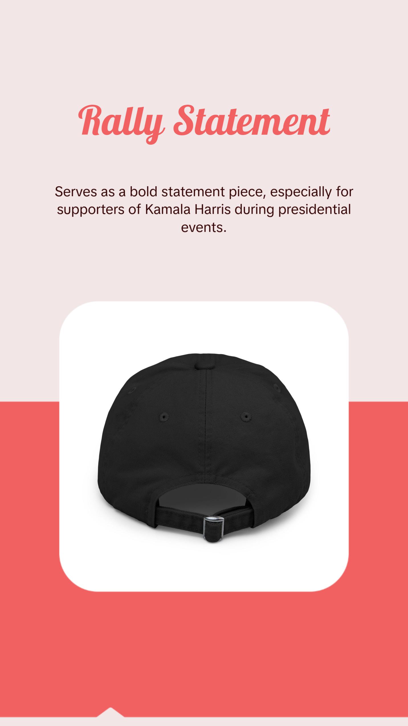 Yes We Kam Hat - Kamala Harris Hat - Distressed Cap