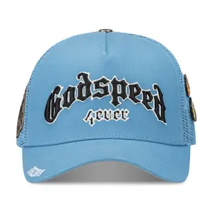 GODSPEED FOREVER TRUCKER HAT (SKY BLUE)