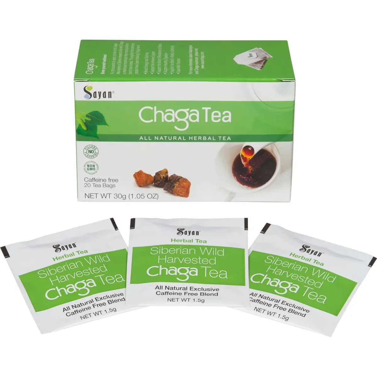 Chaga Tea Bags by Sayan