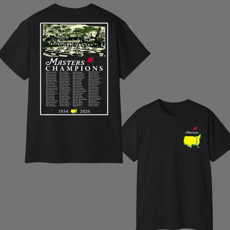 2026 Masters Tournament Augusta T-shirt, 90th Masters Champions T-shirt, Masters Golf T-shirt, The Masters Golf Cup Tee For Men, For Men For Women, Vintage Unisex Cotton Apparel, Masters Tournament everyday funny TShirt good graphic blue boys merch YX52