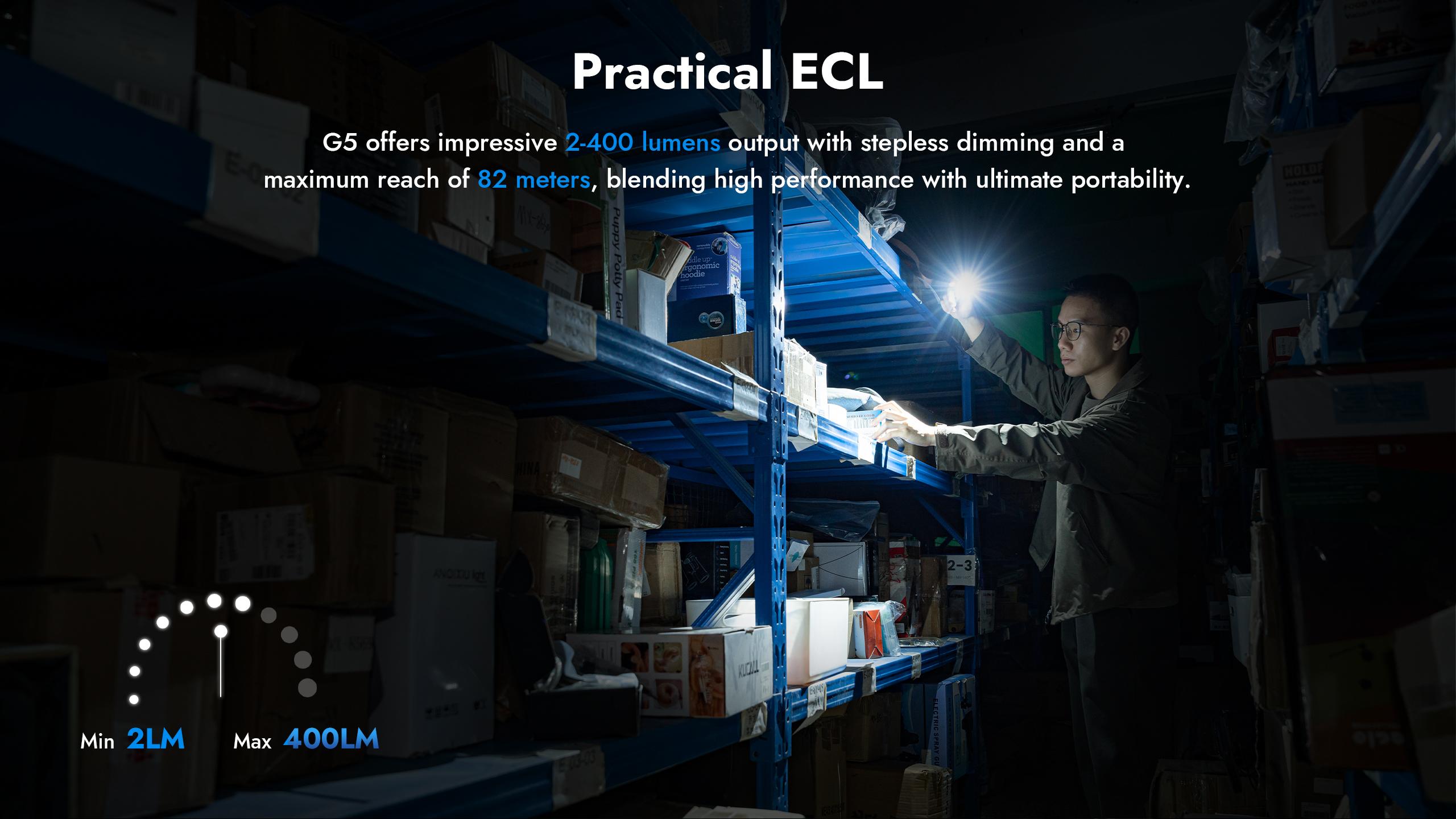 【ToolLite】WUBEN G5 Keychain Flashlight – Ultra Compact, 52g, USB-C Rechargeable, For Hiking, DIY, Emergency Use