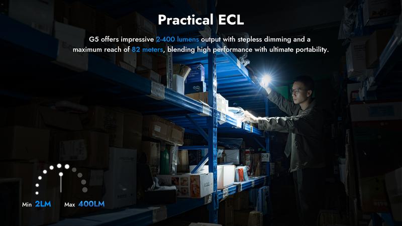 【ToolLite】WUBEN G5 Keychain Flashlight – Ultra Compact, 52g, USB-C Rechargeable, For Hiking, DIY, Emergency Use