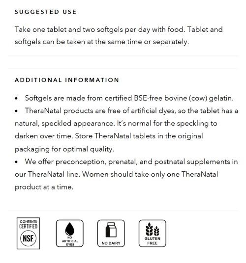 TheraNatal OvaVite® Preconception Supplement
