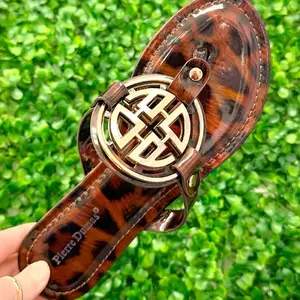 Pierre Dumas Tortoise Sandals