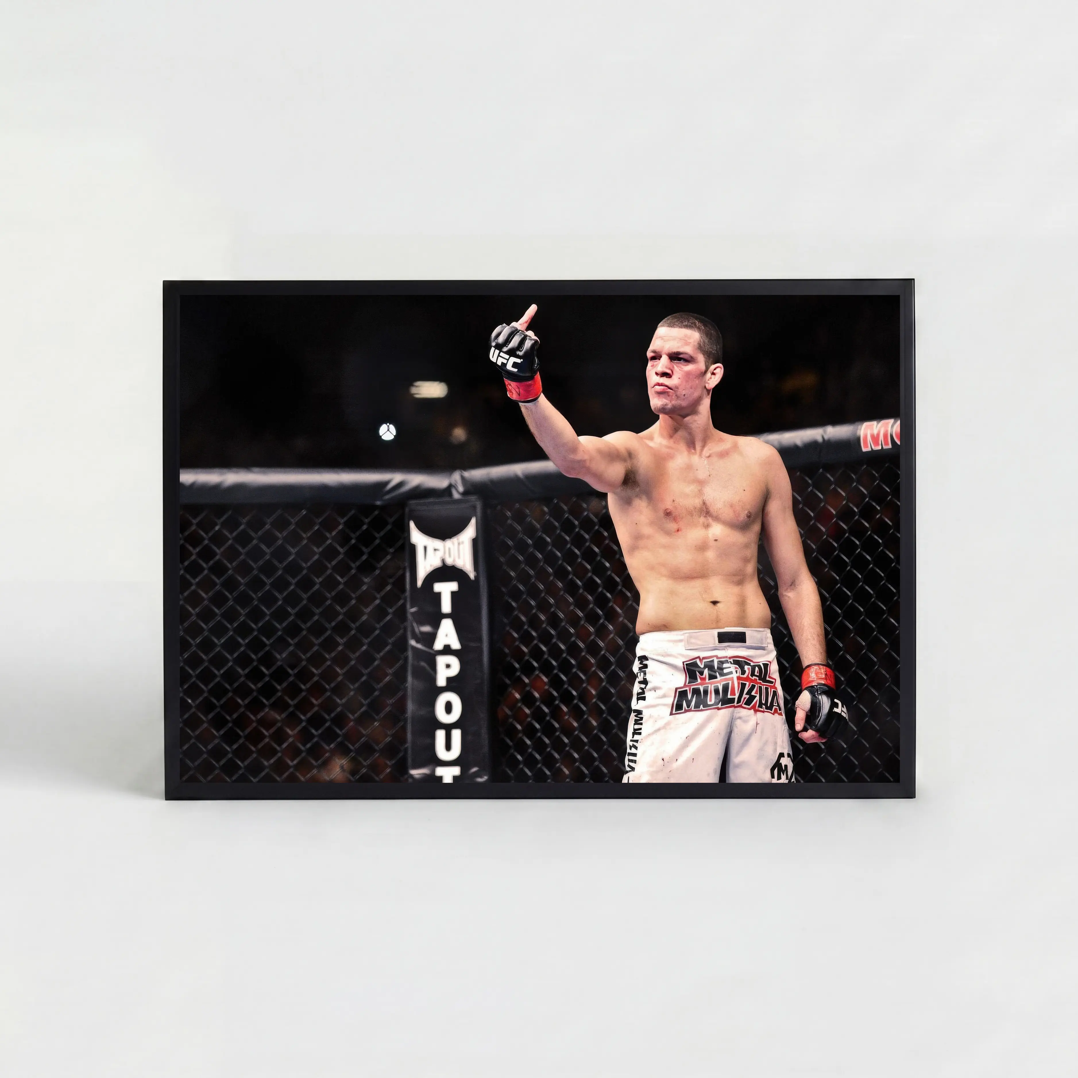 Nate Diaz Canvas Poster - Creative Design Photo Prints with Eclectic Bright Colors, Above Bed Wall Decor, Office Home Decor, Ideal Gift for Home Supplies (Other Sizes Available)