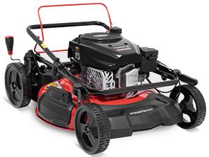 PowerSmart 21 " 170cc Gas Self-Propelled 3-in-1 Lawn Mower (V8621S) Large Grass Catcher, Effortless Operation,Fast Mowing,Safety Switch,Easy Start,Quick Assembly,Quick Fold,Fuel Efficient,Turf Friendly, 2025 Version,Springtok