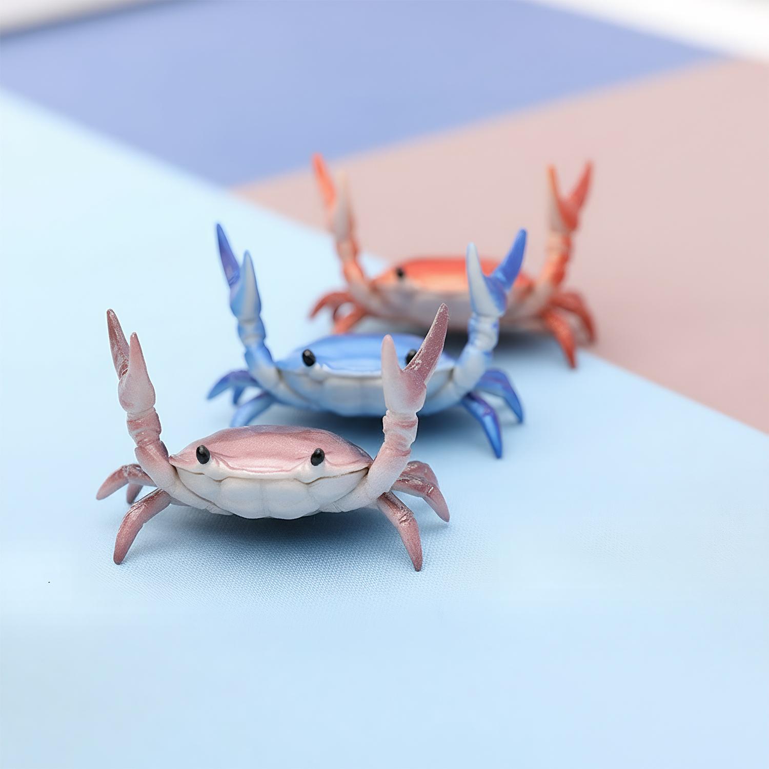 1 PCS Crab Shaped Pen Holder,Decorative Stand for Organizing Pens, Unique Crab-Shaped Desk Accessory for Creative Workspace, Ideal Gift for Office and Home, Pencil Holder,Desk Accessories, Summer Gifts,Room Decoration, Birthday Gift