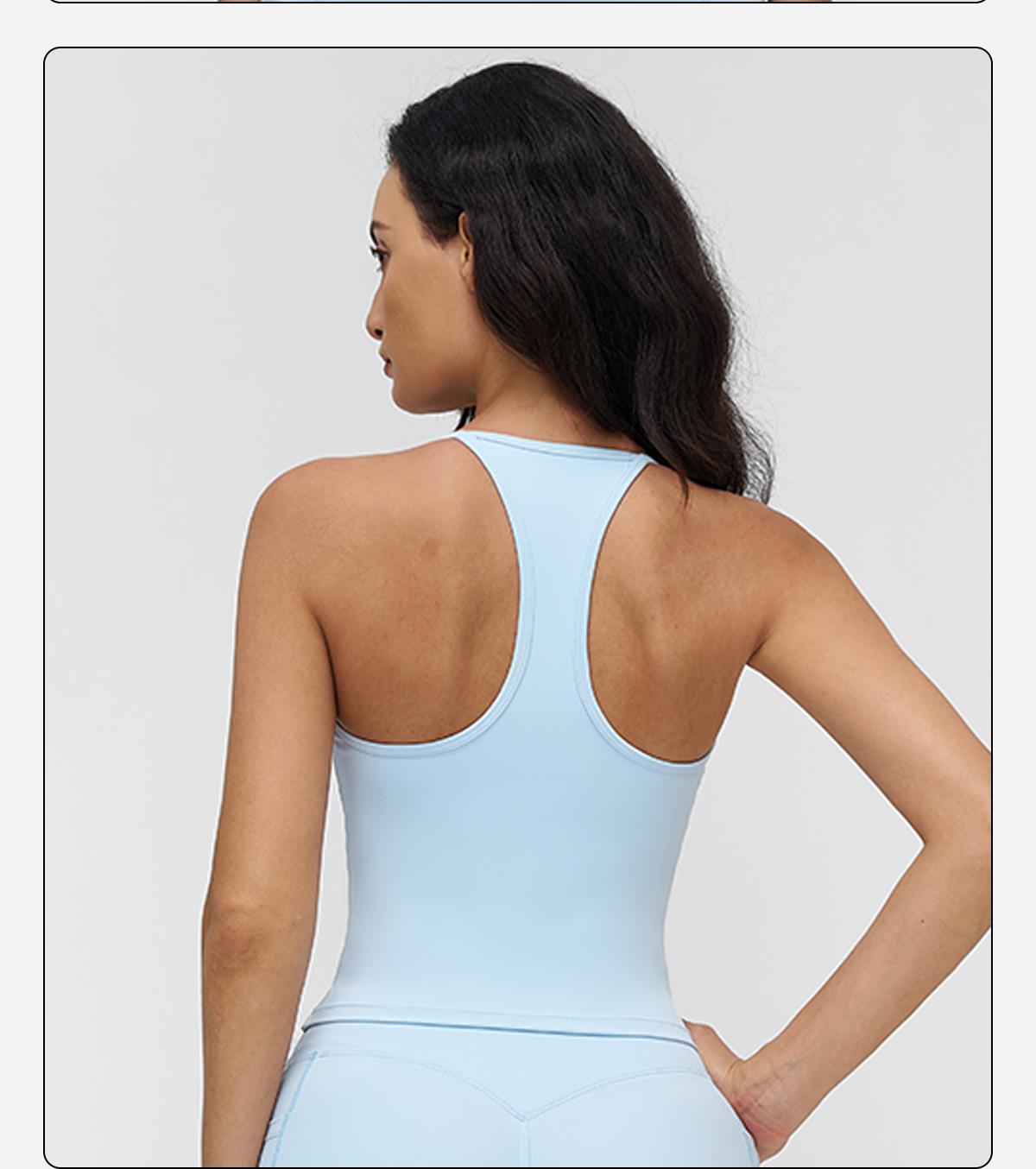 MFVIM Solid Wireless Sports Bra by MFVIM - Quick-Dry Breathable Comfortable Sports Vest for Indoor & Outdoor Activities, Women's Workout Apparel SpringStatements