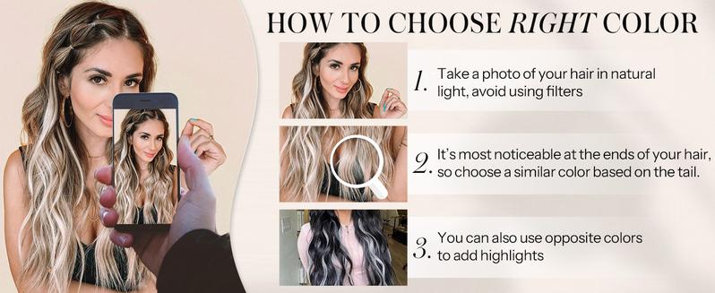 AISI HAIR New 16/20 inch Wavy Invisible Wire Hair Extensions with Transparent Wire Hairpieces for Women halo hair Synthetic Extension