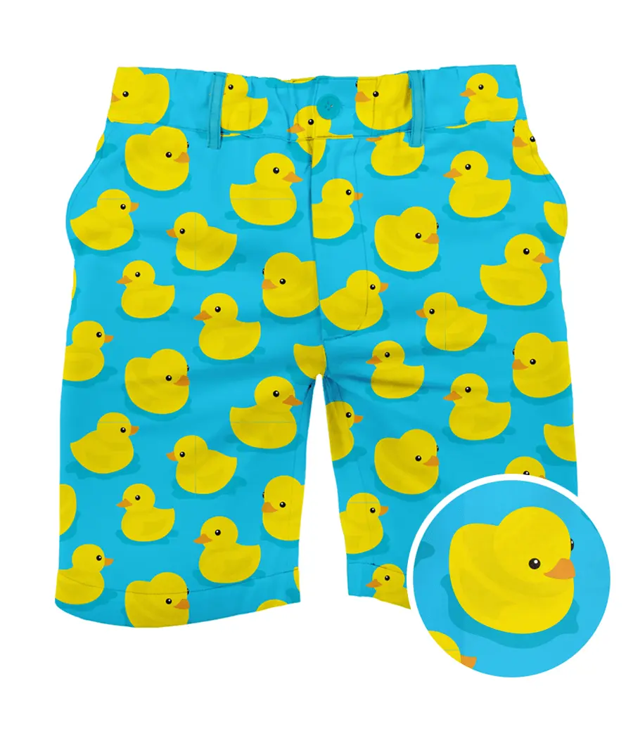 Men's Rubber Ducky Golf Shorts
