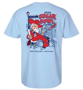 Ole Miss Sugar Bowl Champions T-Shirt, Vintage Rebels Football Graphic Tee, Mississippi University Gameday Apparel, Retro Ole Miss Alumni Gift, Oversized Comfort Style
