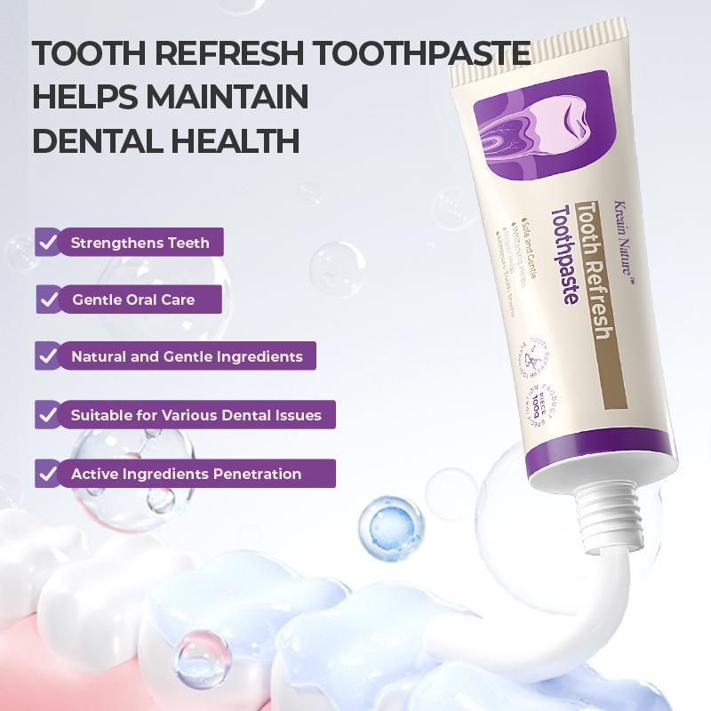 Kreain Nature 2 Oral Care Toothpaste, fresh breath, prevent tooth loss, natural ingredients, gentle care
