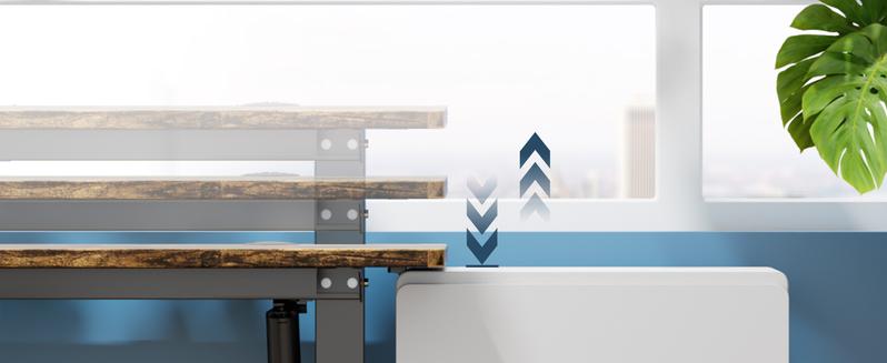 Electric Height Adjustable Standing Desk ,Modern Adjust table Sit to Stand Desk Computer Ergonomic Computer Workstation Gifts