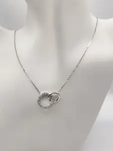 Cadena de Plata Doble Aro Plata 925