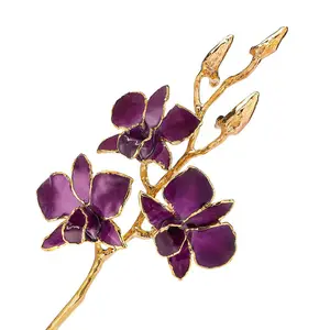 24K Gold Orchid - Purple