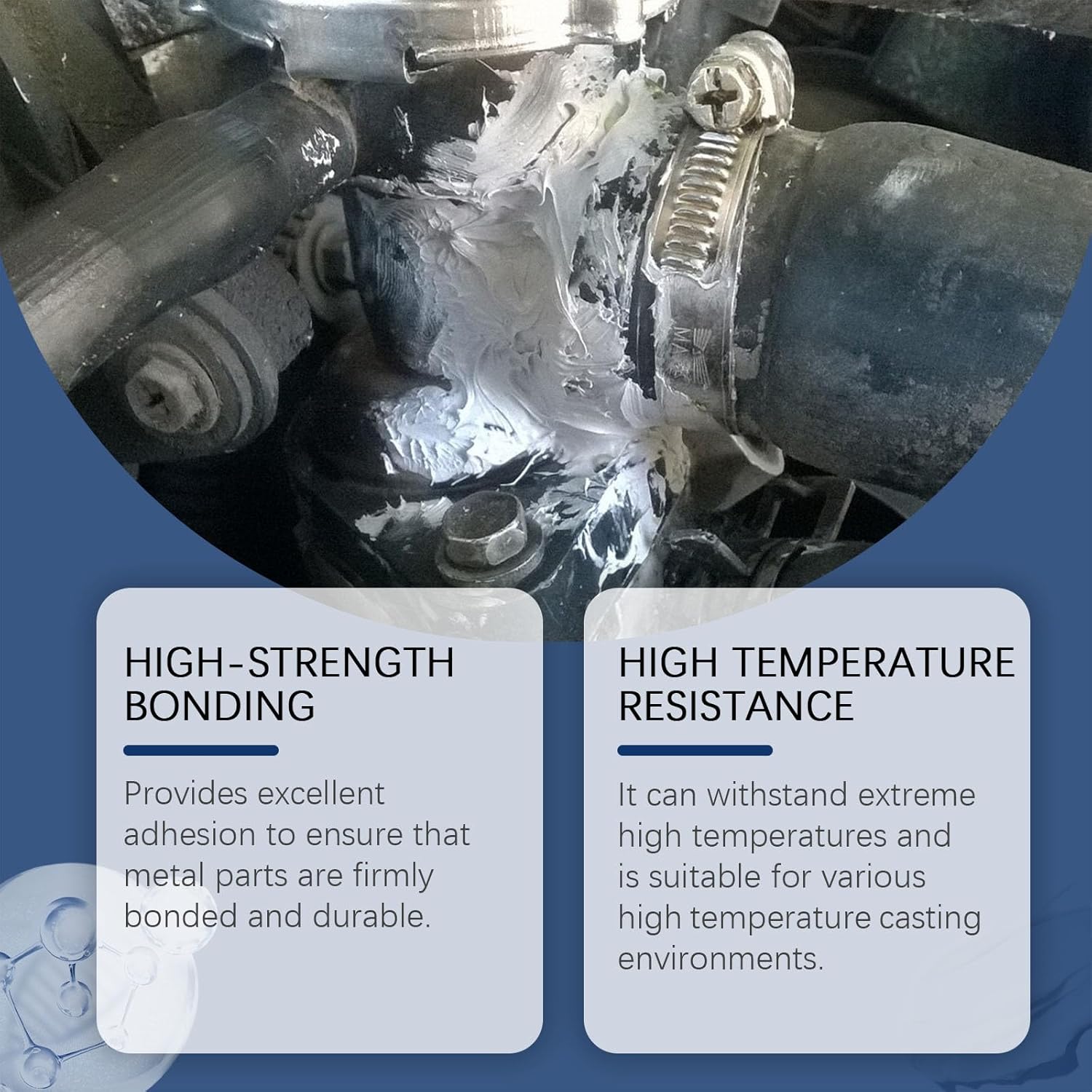 Enhanced Casting Adhesive, Metal Repair Adhesive, Casting Repair Adhesive, High Temperature Resistant Liquid Metal Welding Filler for Metal Casting Defects, AB Glue New Semi Enhanced Casting Adhesive, Metal Repair Adhesive, Casting Repair Adhesive, High Temperature Resistant Liquid Metal Welding Filler for Metal Casting Defects, AB Glue New Semi