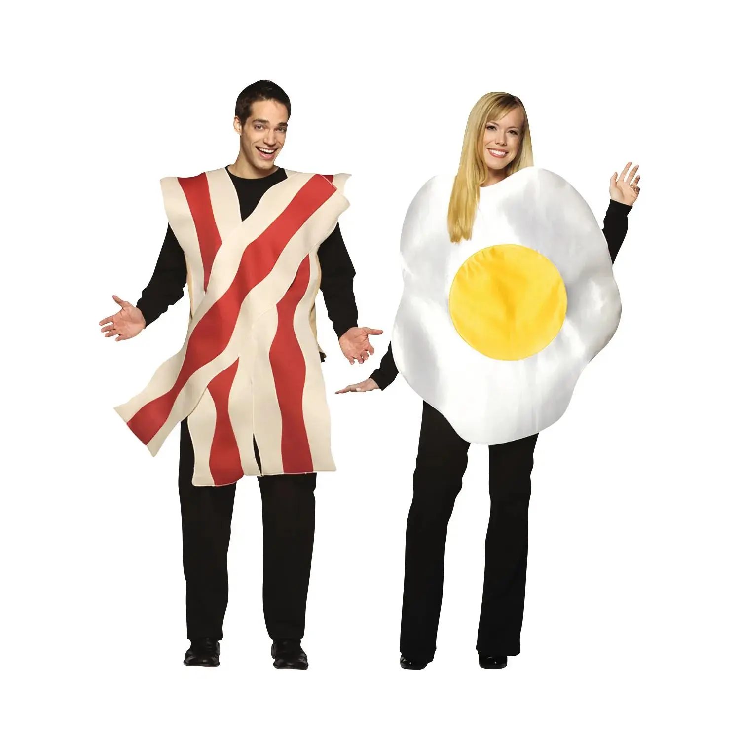 Adult Bacon & Egg Couples Costume