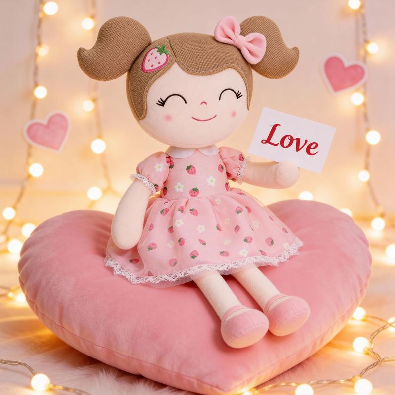 Gloveleya Valentine Gift Doll Princess Heart Doll Soft Cuddle Toy for Girls Perfect Valentine’s Day Gift Idea for Kids 0 to 6 Years Gloveleya Valentine Gift Doll Princess Heart Doll Soft Cuddle Toy for Girls Perfect Valentine’s Day Gift Idea for Kids 0 to 6 Years
