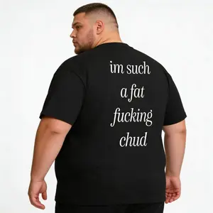 Bold Unisex Cotton T-Shirt Featuring Meme Text and Chud Design for Comfortable Daily Wear