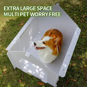 2026 New Model Large Outdoor House for Pets Suitable for 20-150 pounds pets. Home for Stray Animals. Level 4 General Use