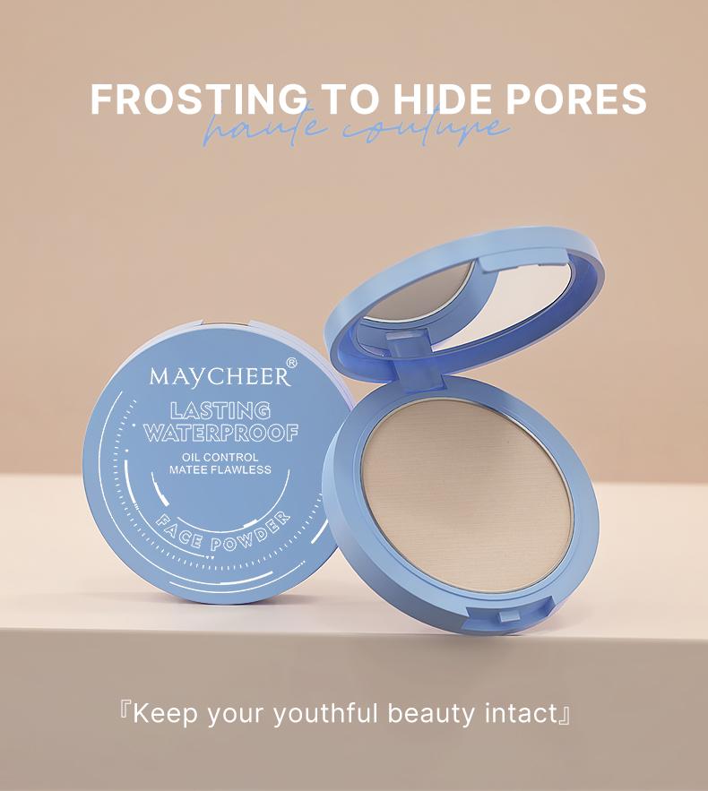 MAYCHEER Flawless Blur Setting Powder - 24H Oil Control, Waterproof, Sweat-Proof, Matte Finish, 10g, All-Day Wear, Makeup, Cosmetic MAYCHEER Flawless Blur Setting Powder - 24H Oil Control, Waterproof, Sweat-Proof, Matte Finish, 10g, All-Day Wear, Makeup, Cosmetic