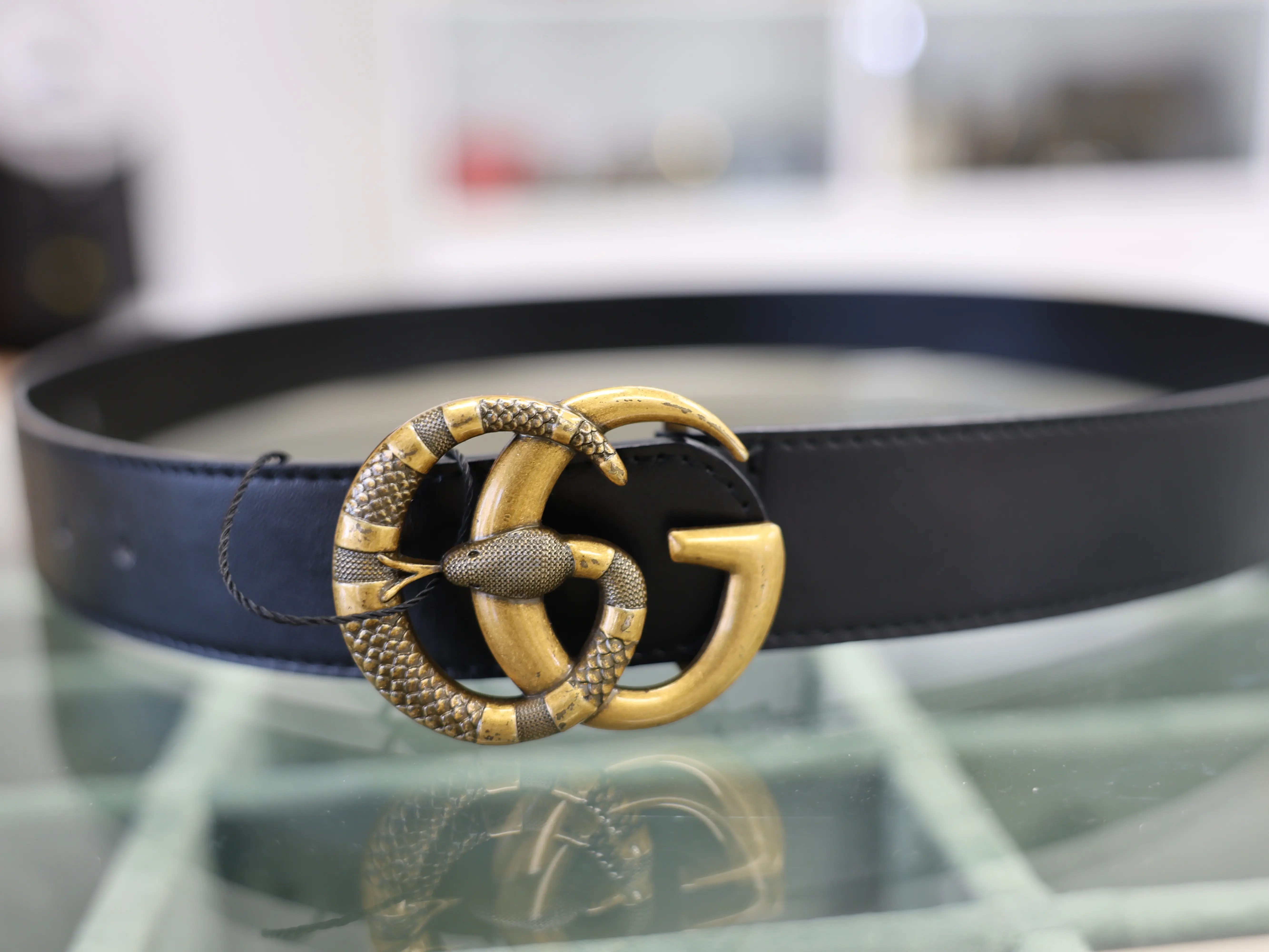 Pre-owned GUCCI BELT 2343