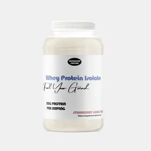 WHOLESOME PROTEIN WHEY PROTEIN ISOLATE - MUSCLE GROWTH - FAST ACTING PROTEIN POWDER