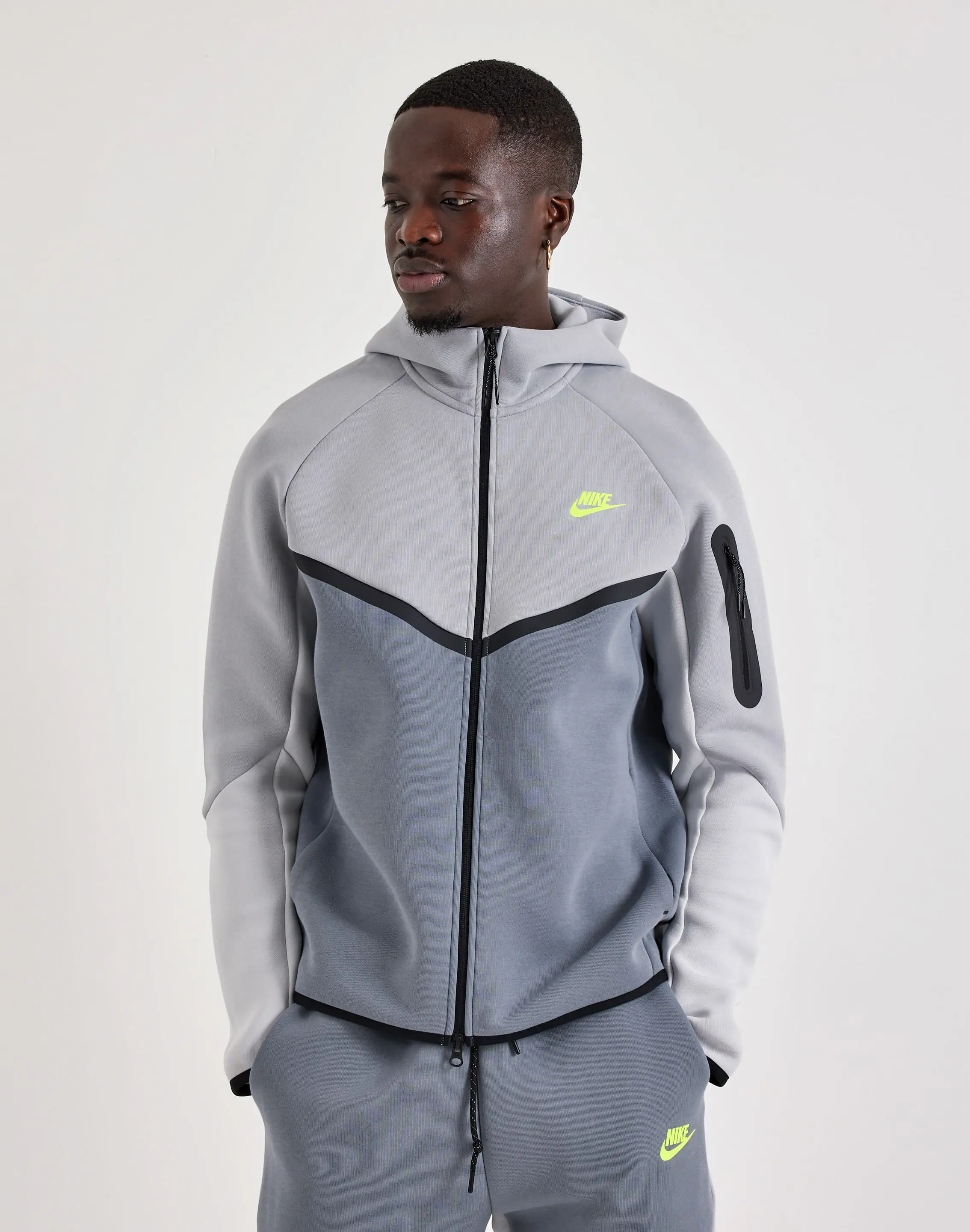 Mens Nike Tech Fleece Windrunner Full-Zip Hoodie