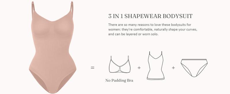 FeelinGirl #Live1 Seamless Thong Bodysuit Comfort Jumpsuit Deals For You Days Fit Adjustable Springtok